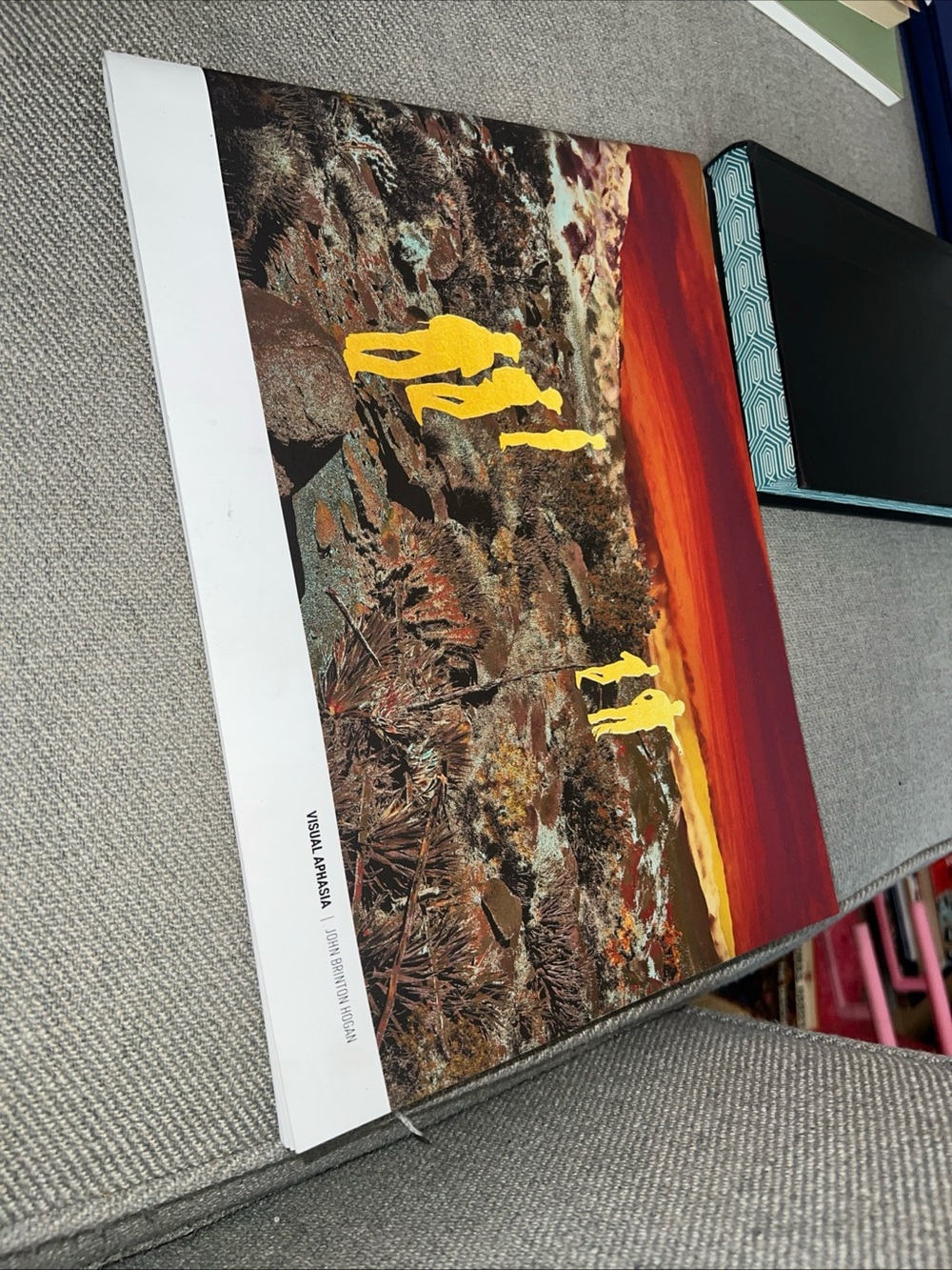 Yellow Accent Landscape Coffee Table Book